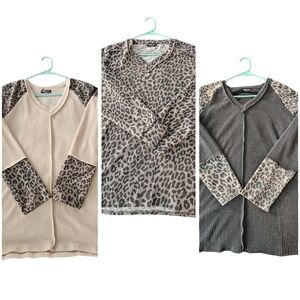 Ladies Heimish Brand Ribbed Tops